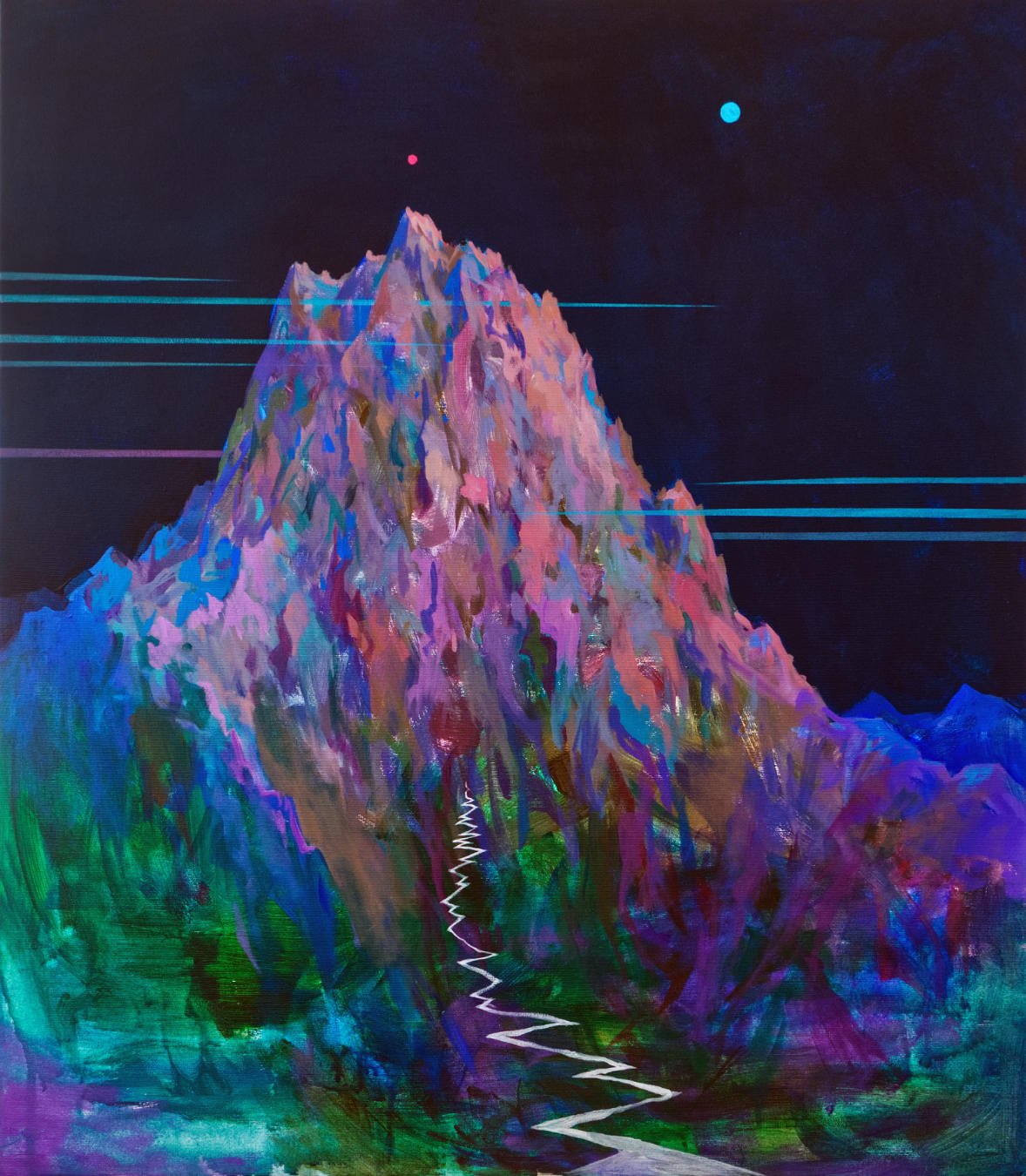 otero_carbonell_APathTowardsTheSky_landscape_painting