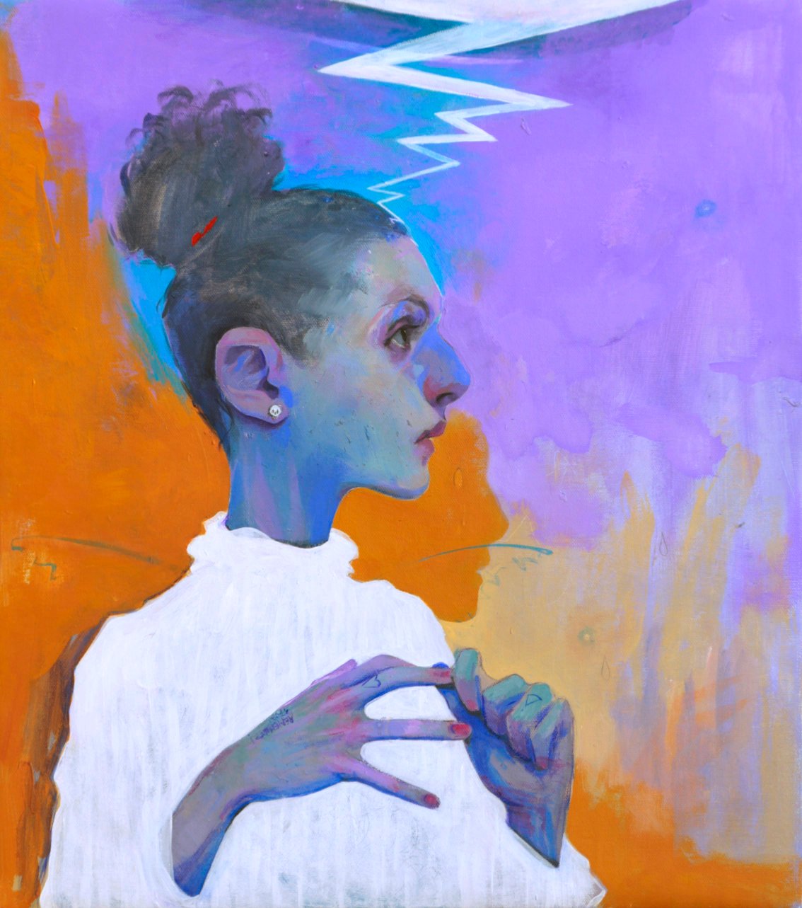 otero-carbonell-purple-nose-fear-of-the-unknown-art